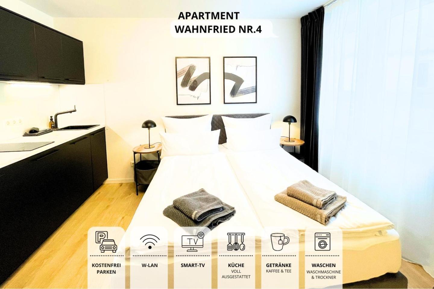 Apartment Wahnfried No4 - Zentral Wohnen Mit Kueche Und Duschbad, Parkplatz, 300M Zur Fussgaengerzone Bayreuth Eksteriør billede