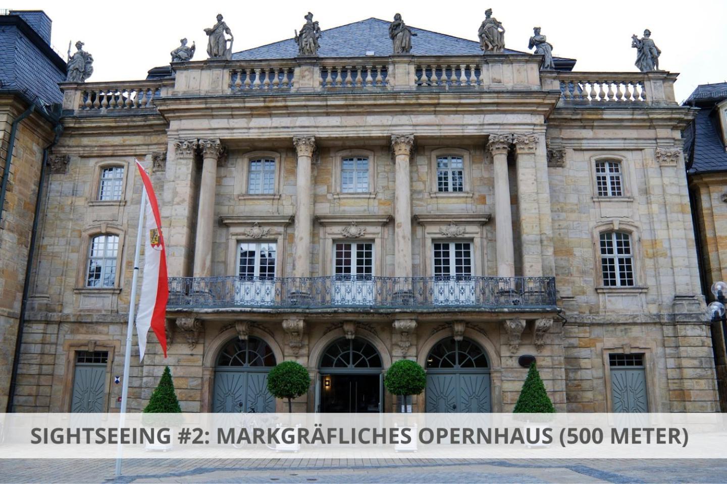 Apartment Wahnfried No4 - Zentral Wohnen Mit Kueche Und Duschbad, Parkplatz, 300M Zur Fussgaengerzone Bayreuth Eksteriør billede