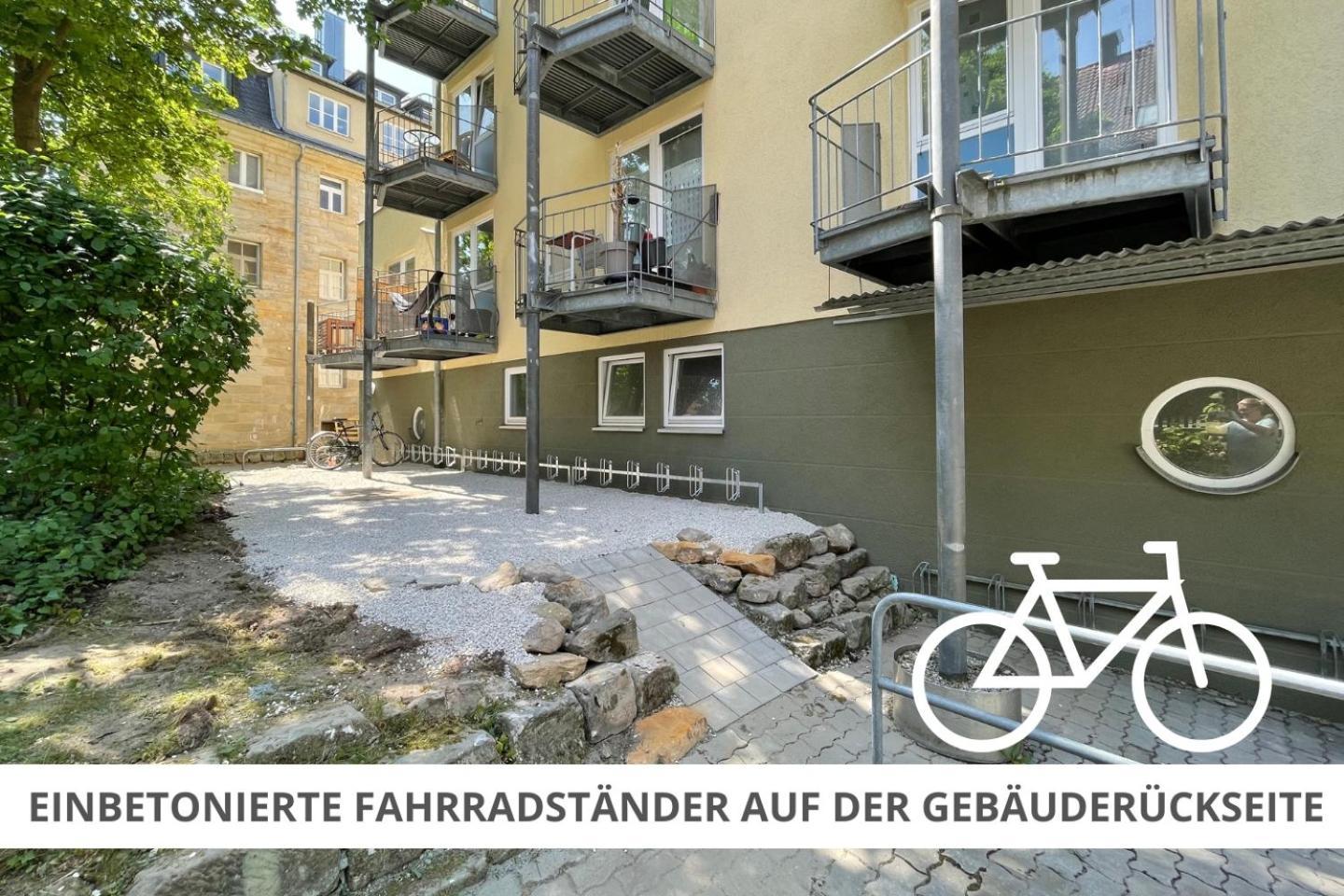 Apartment Wahnfried No4 - Zentral Wohnen Mit Kueche Und Duschbad, Parkplatz, 300M Zur Fussgaengerzone Bayreuth Eksteriør billede